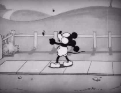 El primer Mickey Mouse.