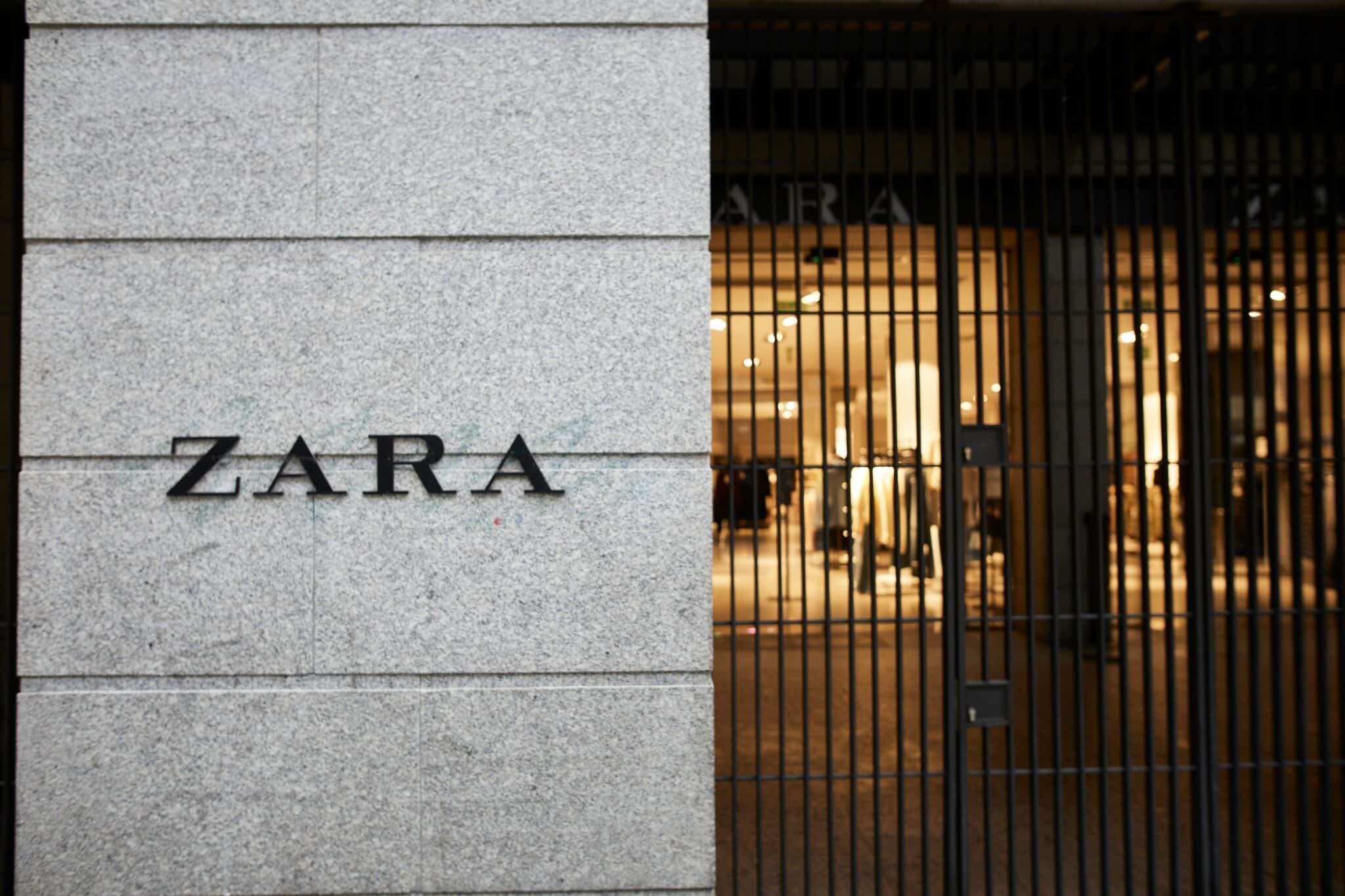 Imagen de una tienda de Zara.