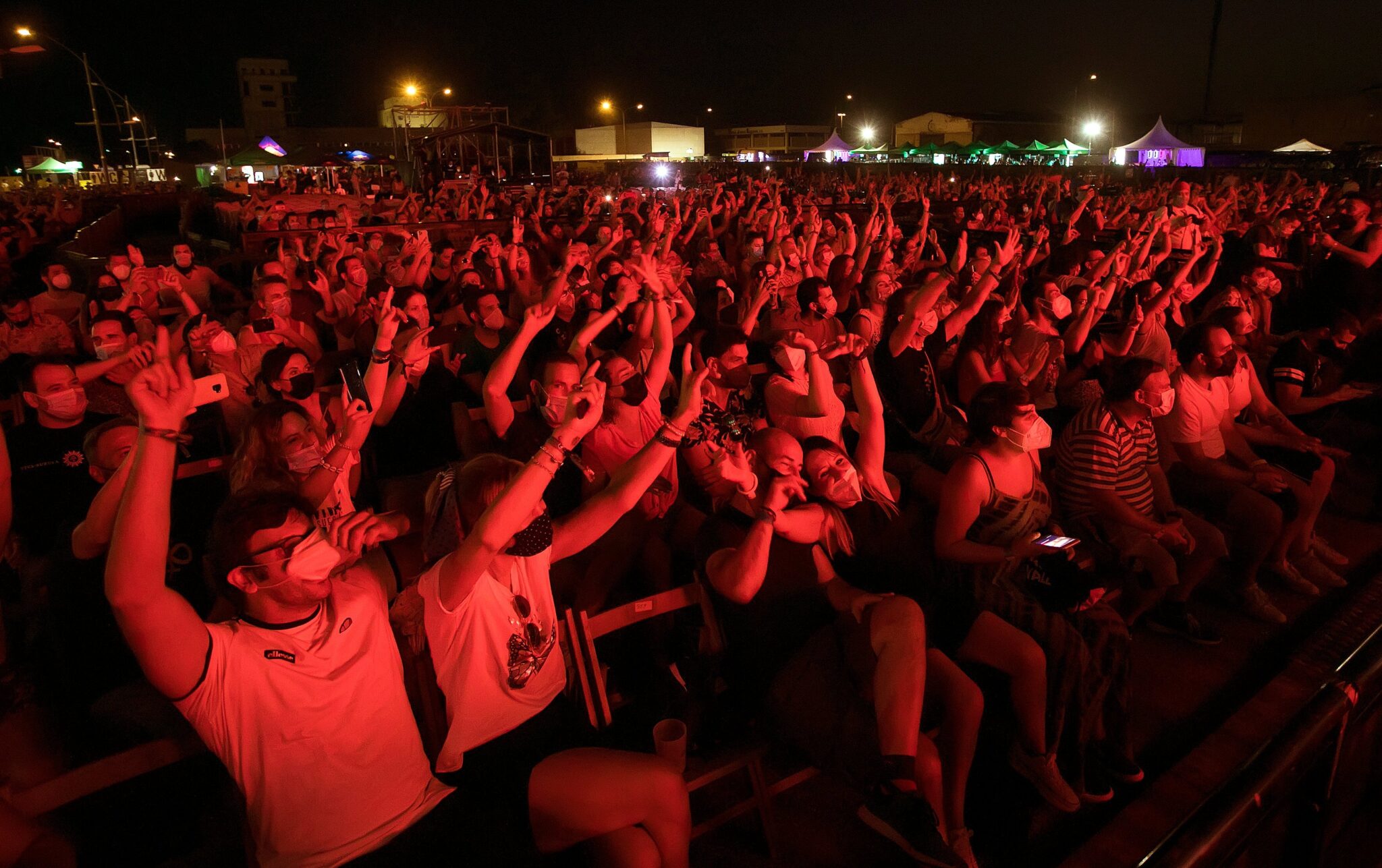 Inauguración del festival Sonorama Ribera en Aranda de Duero (Burgos).