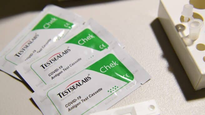 Test de antígenos de farmacia. Test de antígenos de farmacia.