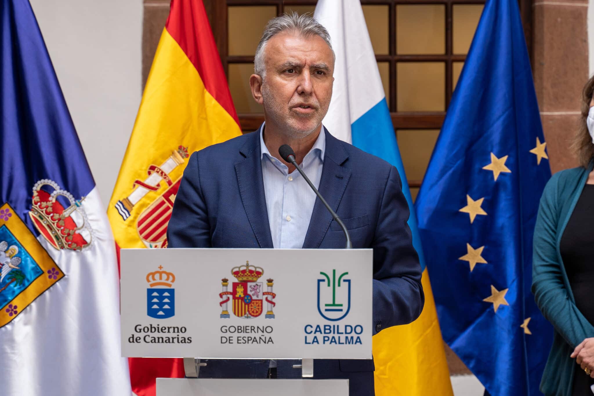 El presidente del Gobierno de Canarias, Ángel Víctor Torres.