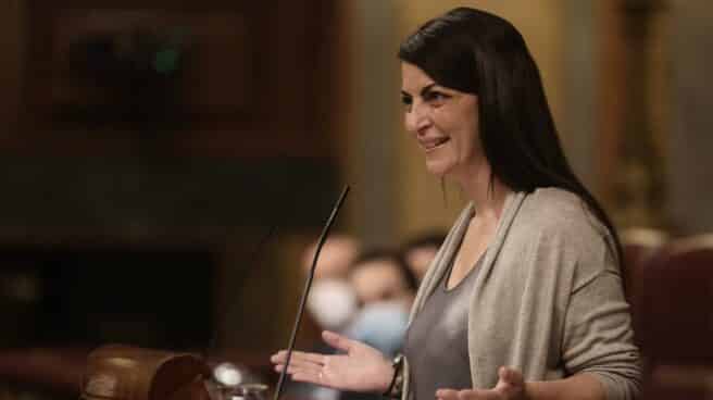 VotLa secretaria general del Grupo de Vox en el Congreso, Macarena Olona. aciones finales de los Presupuestos en el Pleno del Congreso