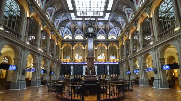 Interior del Palacio de la Bolsa