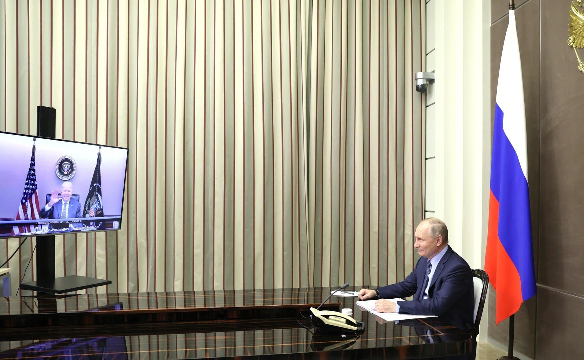 Reunión de Putin y Biden.