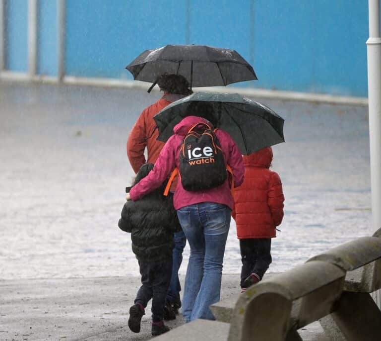 Hoy, lluvia persistente en el oeste del sistema Central y de Andalucía