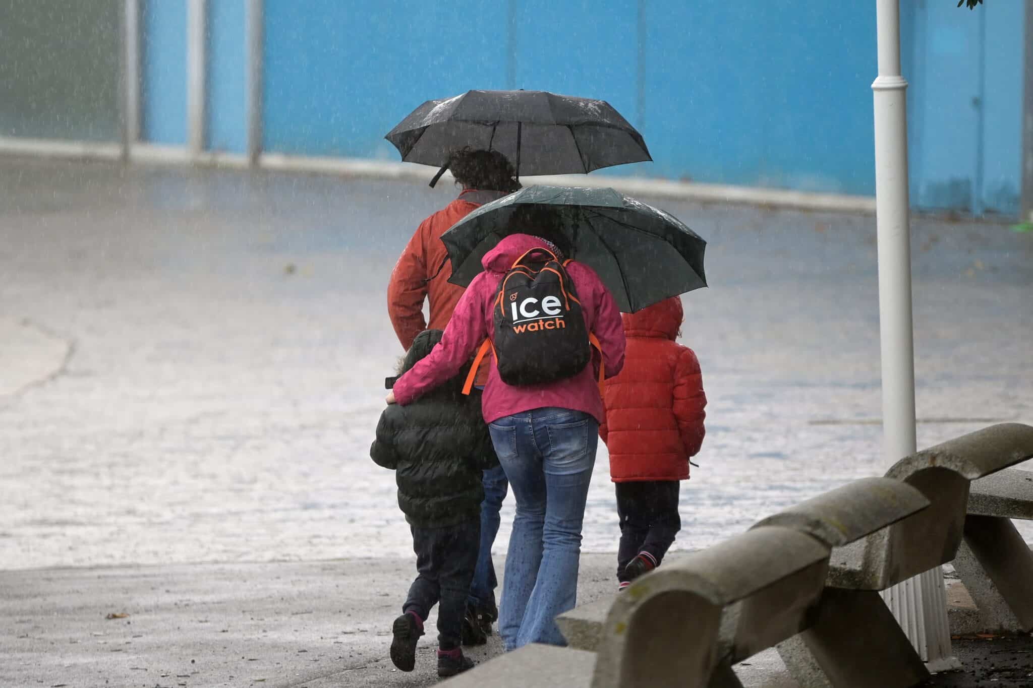 Hoy, lluvia persistente en el oeste del sistema Central y de Andalucía