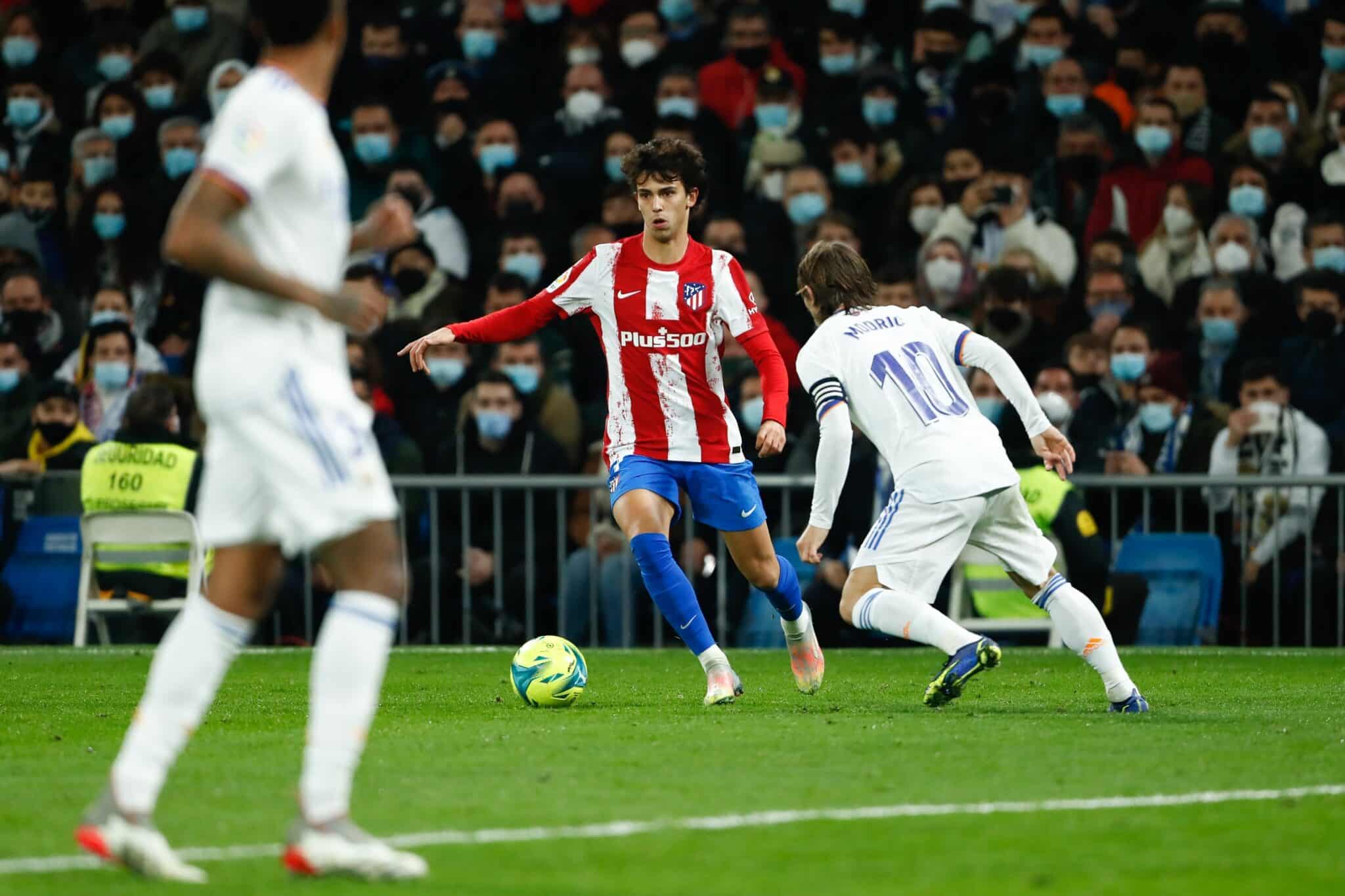 Partido del Real Madrid contra el Atlético de Madrid disputado en el Santiago Bernabéu correspondiente a LaLiga