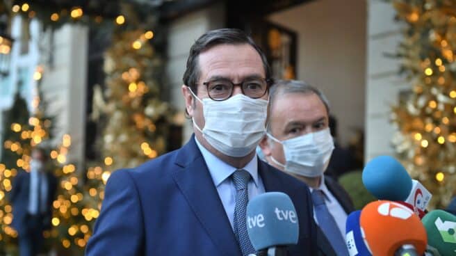 El presidente de la CEOE, Antonio Garamendi. El presidente de la CEOE, Antonio Garamendi.