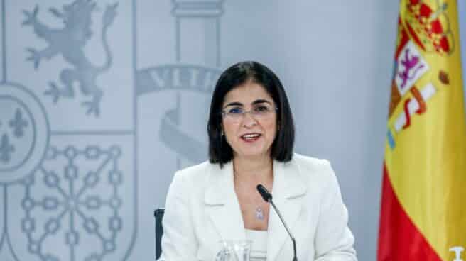 La ministra de Sanidad, Carolina Darias.