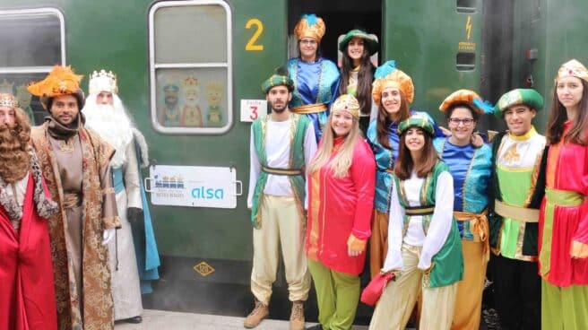 Alsa recupera el 'tren de los Reyes Magos' de Madrid a partir de este sábado El tren de los Reyes Magos de Alsa