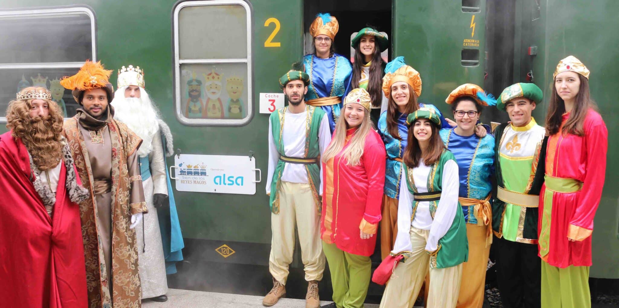 El tren de los Reyes Magos de Alsa