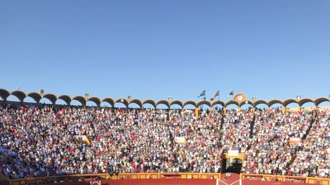 José Tomás, en la plaza de toros de Algeciras.