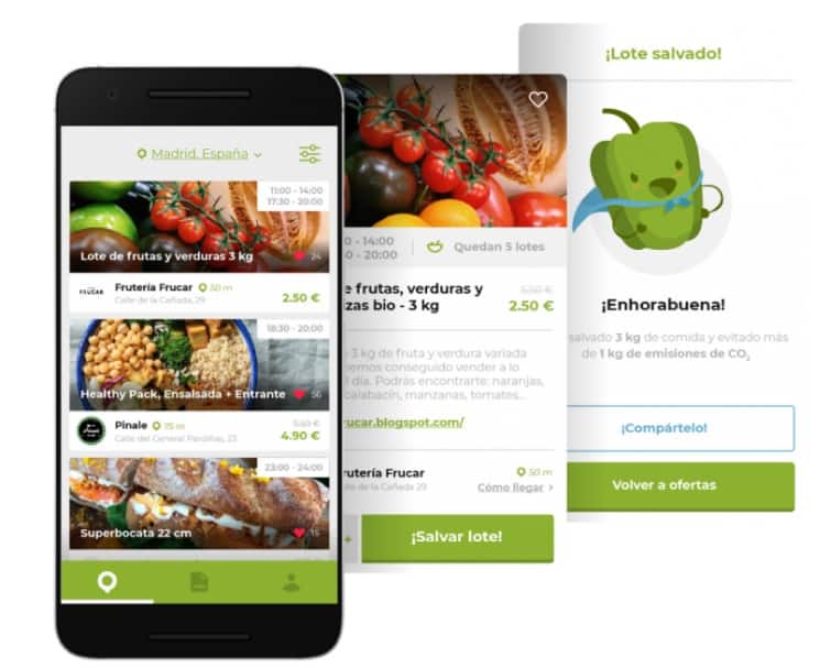 LA APP QUE DISMINUYE EL DESPERDICIO DE ALIMENTOS Y TE HACE GANAR DINERO