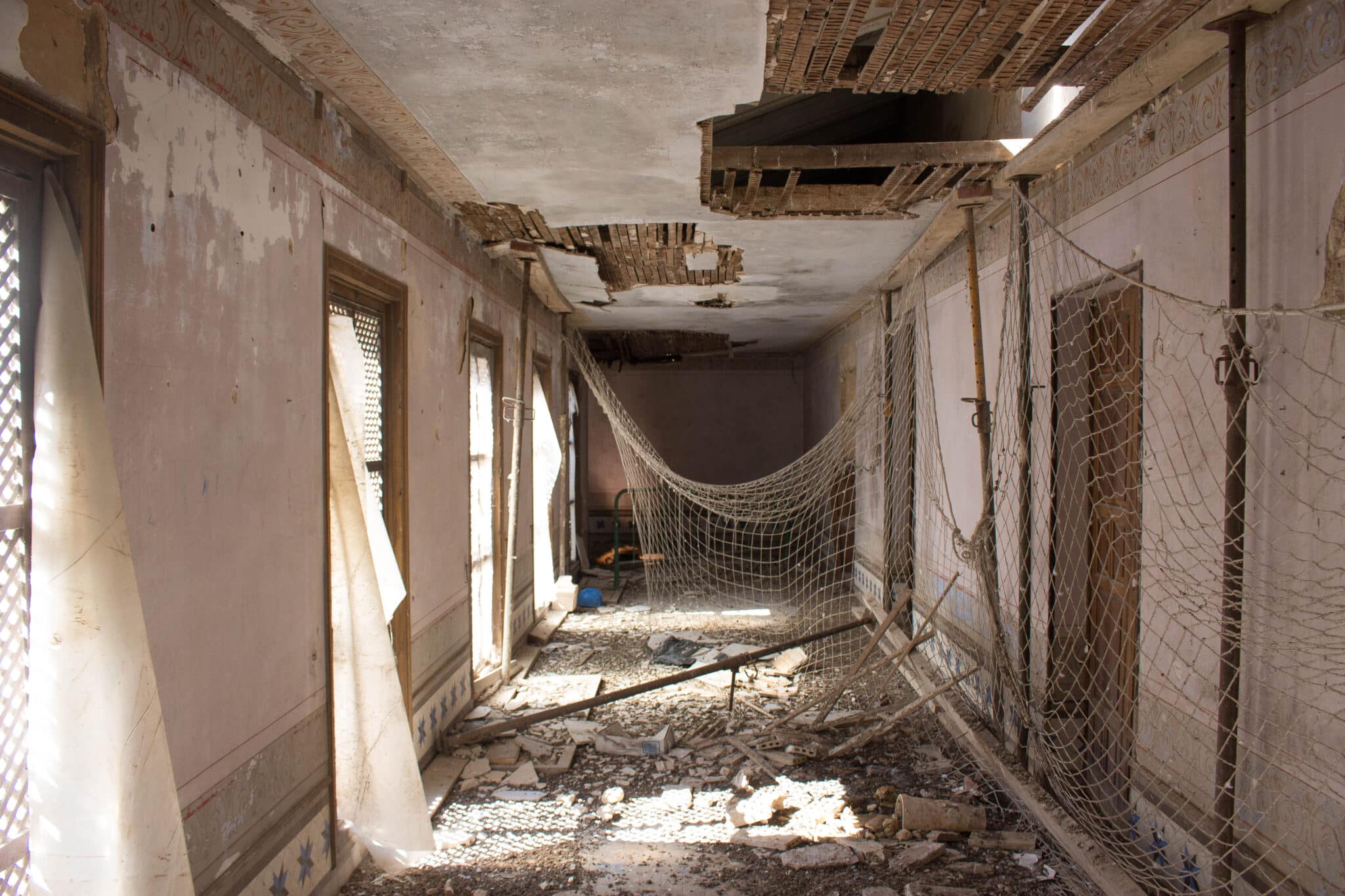 interior del Palacio de Orleans-Borbón, Sanlúcar de Barrameda