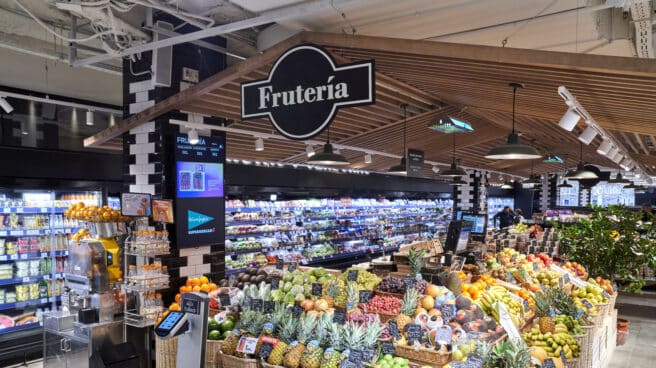 Imagen del interior de un supermercado de El Corte Inglés. Imagen del interior de un supermercado de El Corte Inglés.