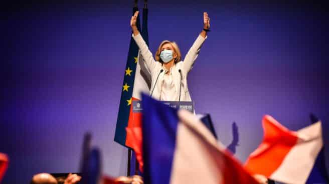 Valérie Pécresse, vencedora de las primarias de Los Republicanos en Francia