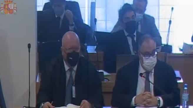El comisario José Manuel Villarejo durante el juicio contra él en la Audiencia Nacional.