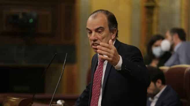 Primera sesión de control al Gobierno tras el estado de alarma El diputado del Grupo Mixto Carlos García Adanero.