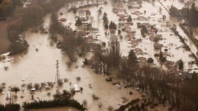 Navarra registra la mayor crecida del río Arga en las últimas dos décadas