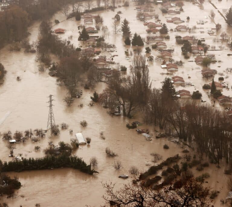 Navarra registra la mayor crecida del río Arga en las últimas dos décadas