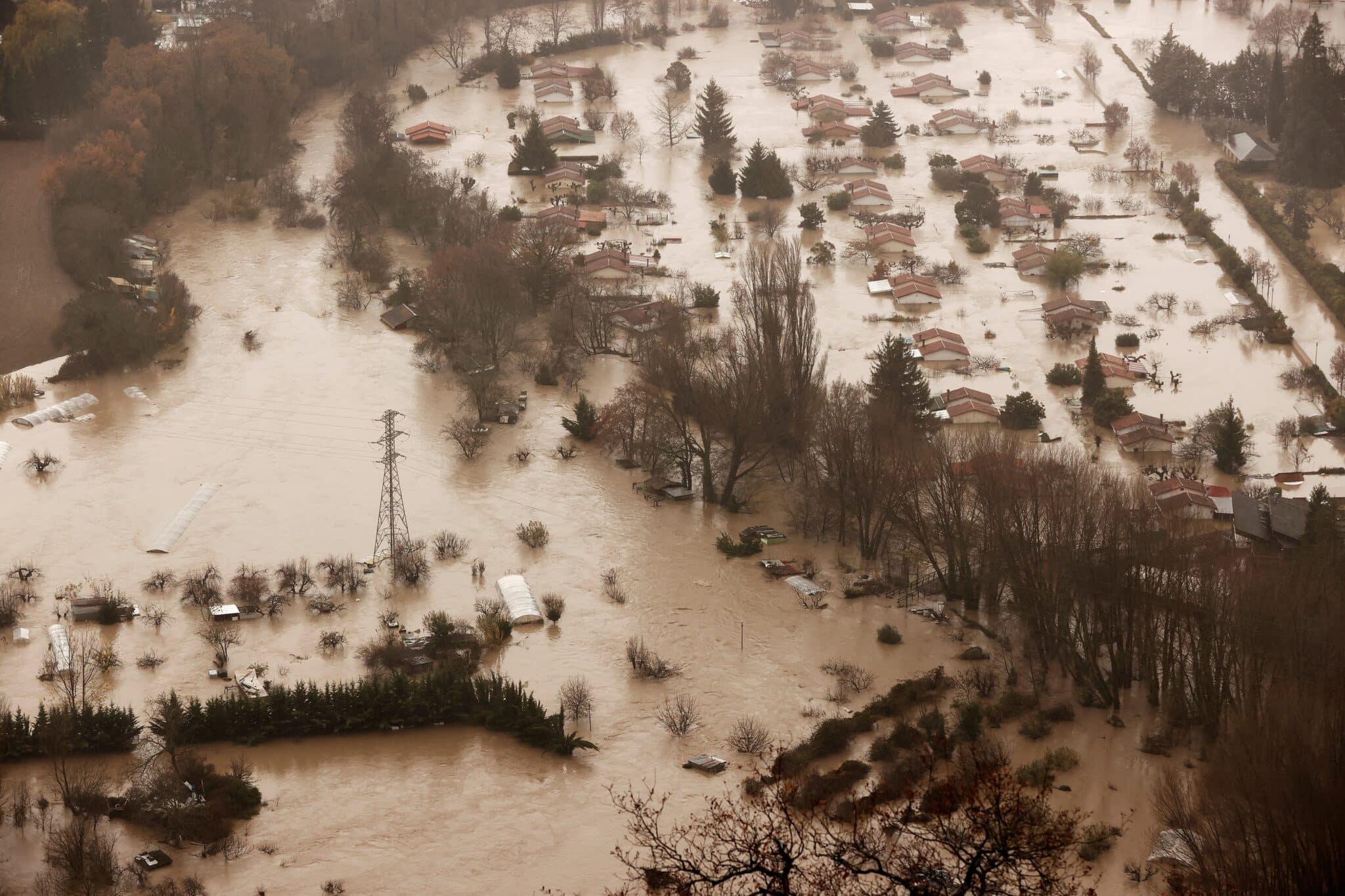 Navarra registra la mayor crecida del río Arga en las últimas dos décadas