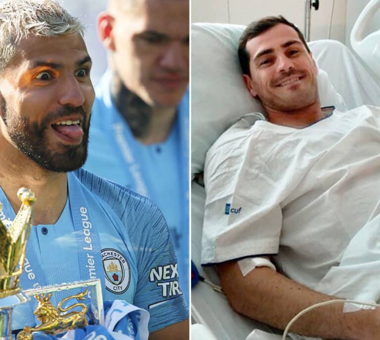 De Agüero a Casillas, los futbolistas que se retiraron por problemas cardíacos