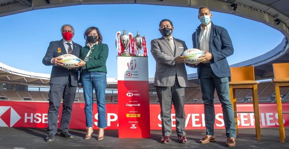 Los organizadores, en la presentación del torneo este viernes en Sevilla.