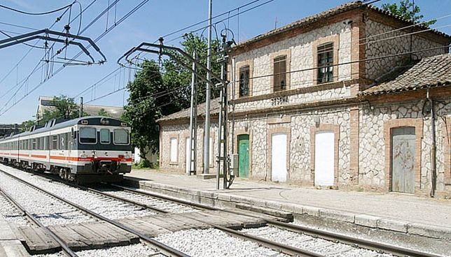 Apeadero de tren en Seseña