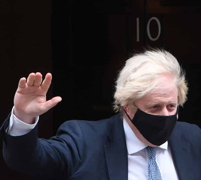 Boris Johnson, en horas bajas