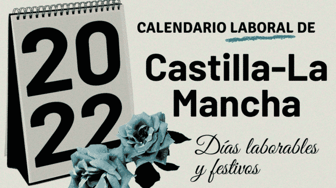 Calendario de festivos 2022 en Castilla La Mancha Ilustración calendario 2022 Castilla y León