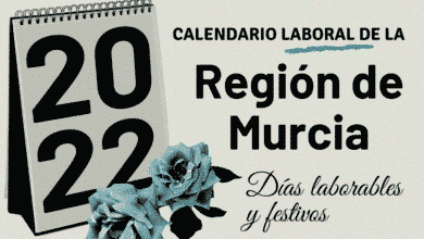 Festivos de la Región de Murcia 2022: calendario laboral y puentes