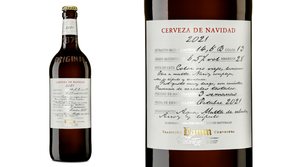 Por noveno año consecutivo llega la Cerveza de Navidad de Damm, una 'strong lager' de edición limitada perfecta para maridar y celebrar.