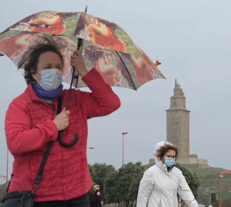 La primera ciclogénesis explosiva del otoño amenaza Galicia en el puente de diciembre