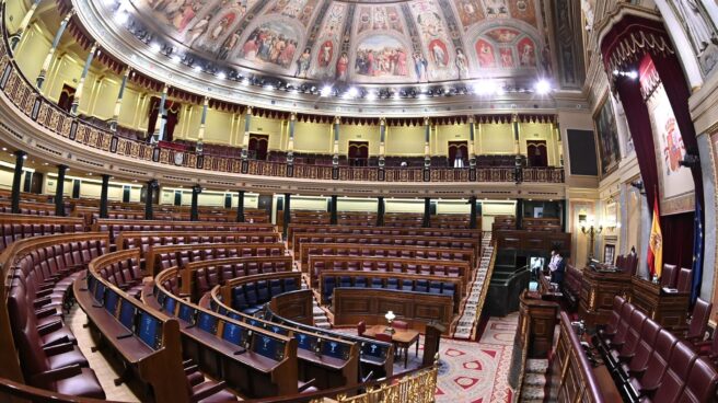 Hemiciclo vacío en el Congreso de los Diputados. Hemiciclo vacío en el Congreso de los Diputados.
