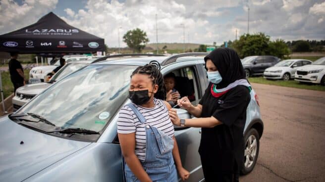 Vacuna contra el coronavirus en Sudáfrica.