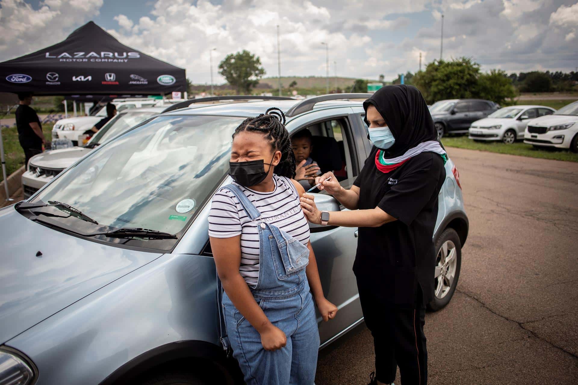 Vacuna contra el coronavirus en Sudáfrica.