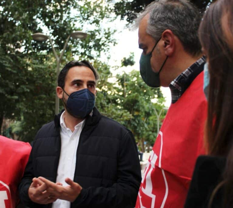 El secretario general del PSOE de Málaga, Daniel Pérez, da positivo en covid