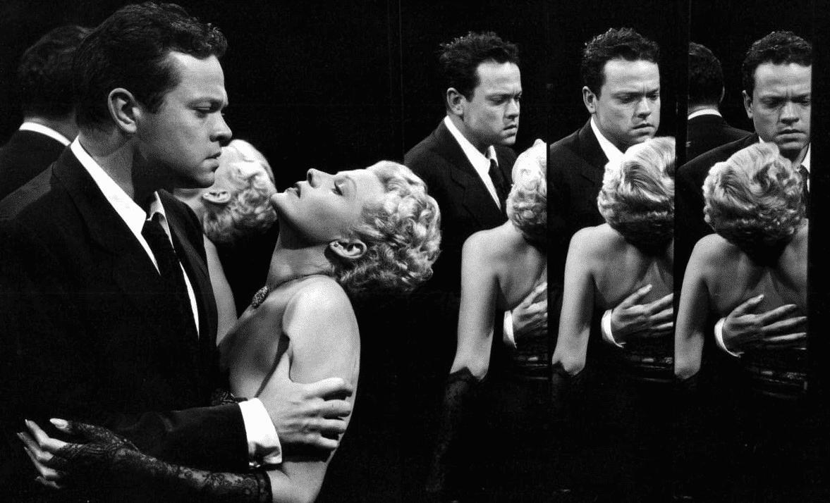 Orson Welles y Rita Hayworth en 'La dama de Shanghai' (1947)