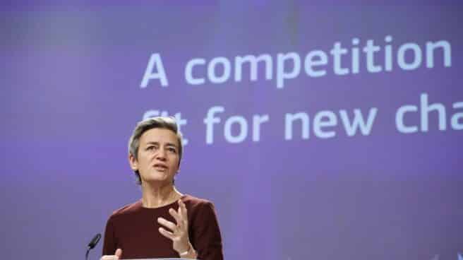 La comisaria de Competencia, Margrethe Vestager.