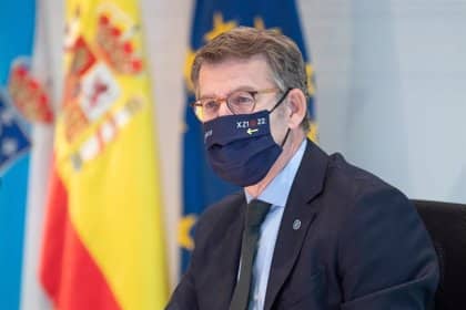 El titular del Gobierno gallego, Alberto Núñez Feijóo