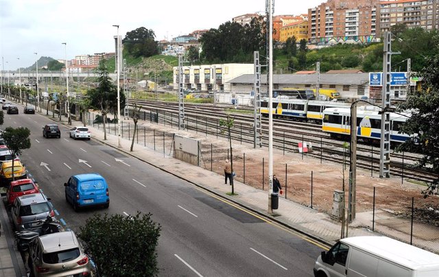 Terrenos de ADIF en la calle Castilla, Santander