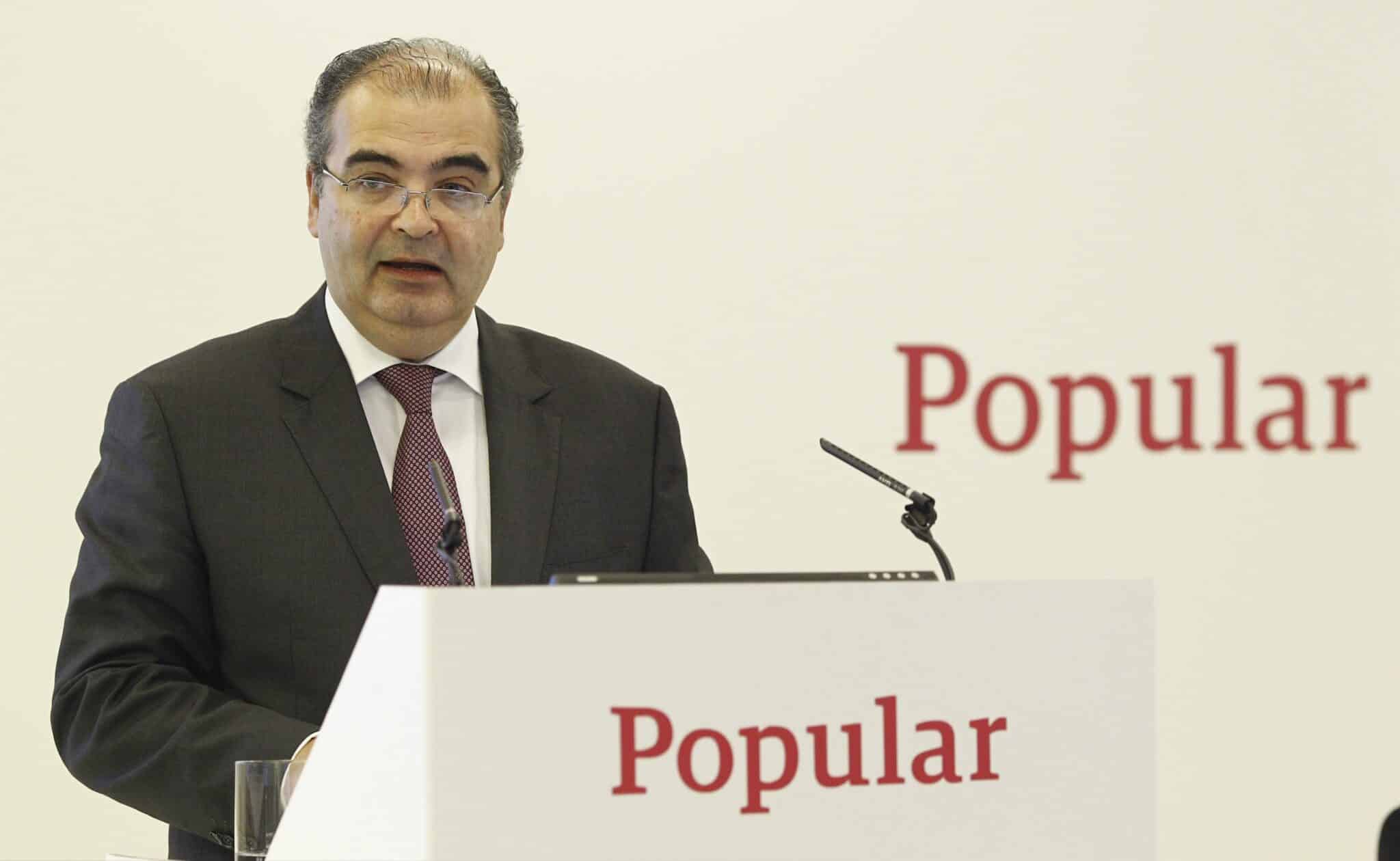 El expresidente de Banco Popular Ángel Ron