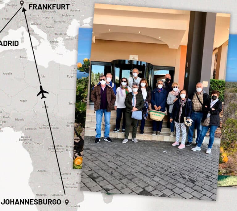 De Sudáfrica a Valladolid, la odisea de los 'jubiletas' que venció a Ómicron