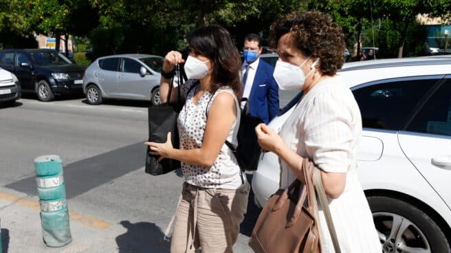 Juana Rivas acude a un centro de inserción para su ingreso en prisión en junio de 2021. Juana Rivas acude a un centro de inserción para su ingreso en prisión en junio de 2021.
