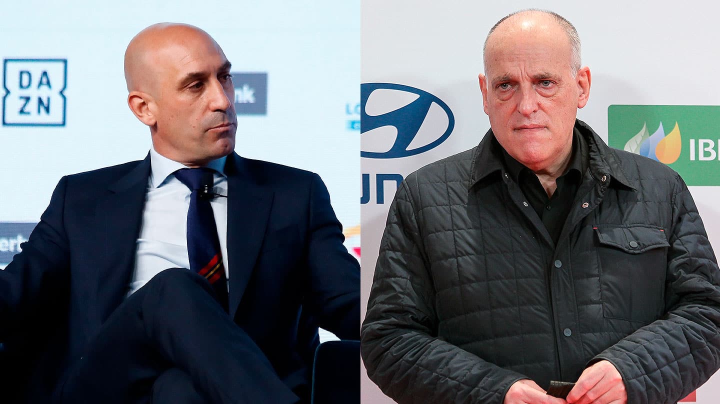 Imagen de Luis Rubiales y Javier Tebas