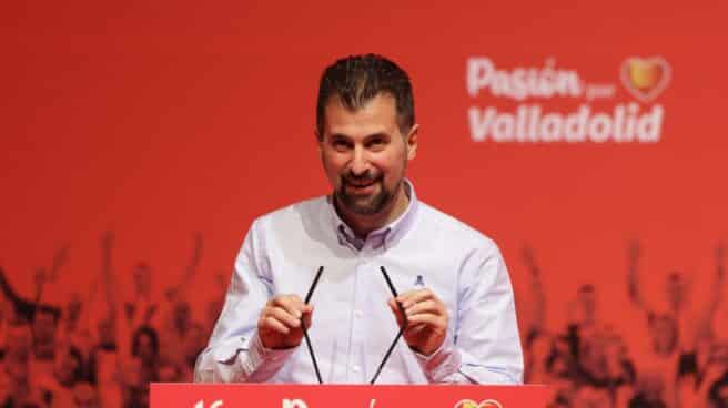 El secretario general del PSOE de Castilla y León, Luis Tudanca.