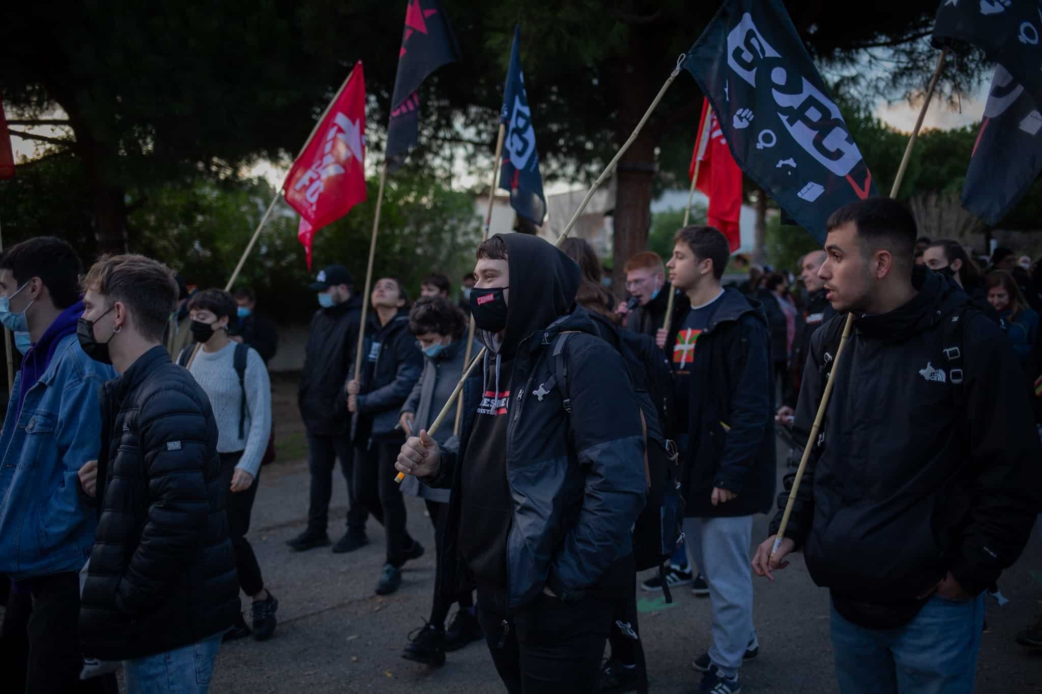 ERC, JxCat y la CUP secundan la manifestación contra el uso del castellano en el colegio de Canet