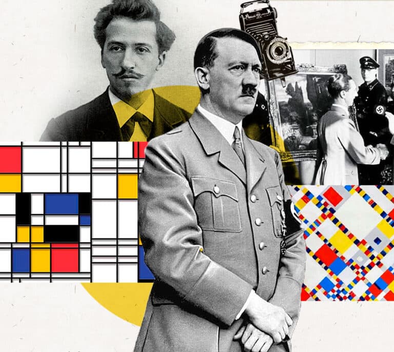 La batalla legal que rodea a 'Composición con Azul', el 'mondrian' saqueado por los nazis