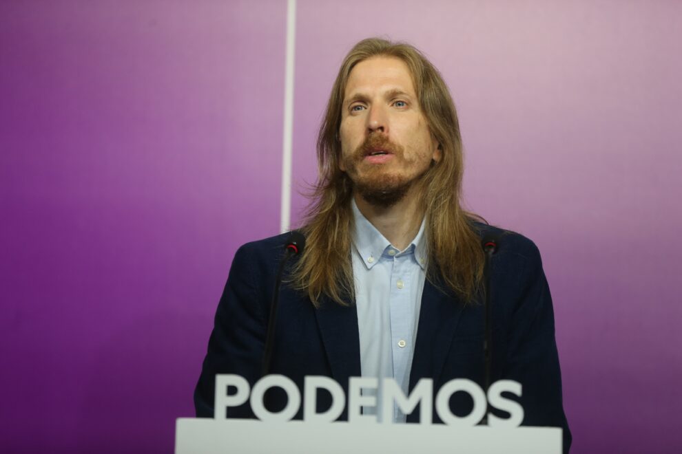 El líder de Podemos en Castilla y León, Pablo Fernández.