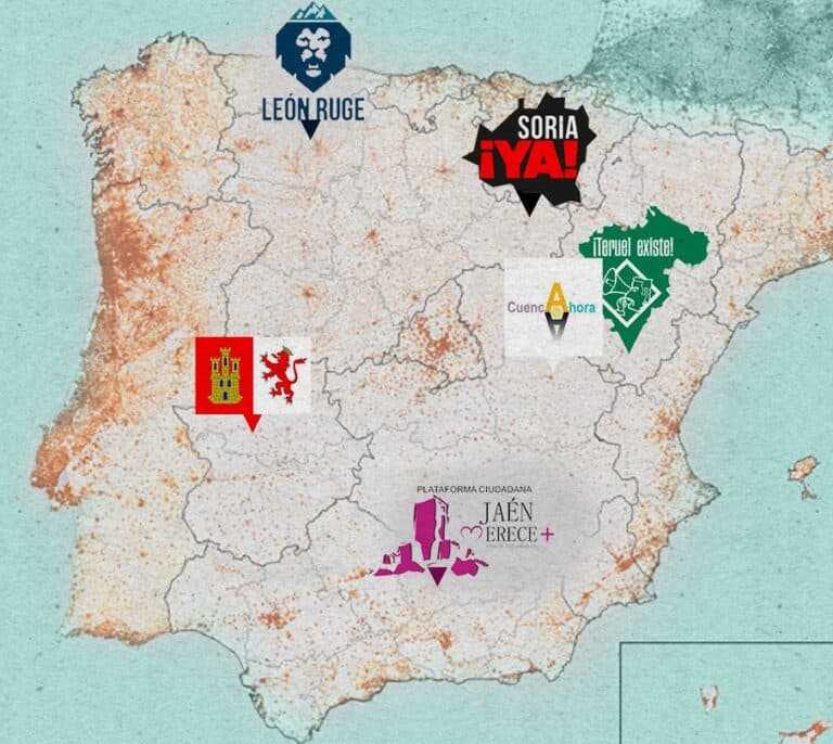 La España Vaciada que quiere llenar el Congreso: "Dentro hay personas de Vox y de Podemos"